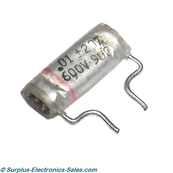 .01uF 600V Poly Film Capacitor - Click Image to Close